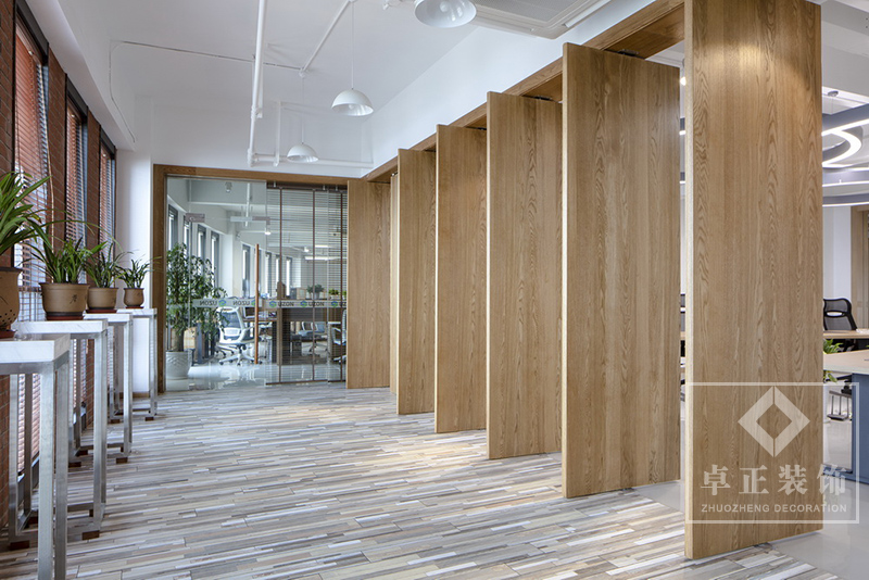 辦公室設(shè)計裝修實(shí)景圖