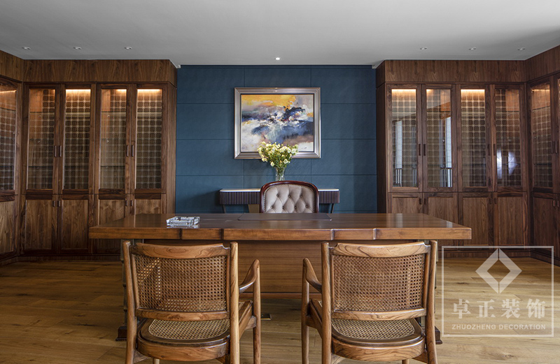 辦公室設(shè)計裝修實(shí)景圖1