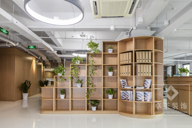 辦公室設(shè)計裝修實(shí)景圖2